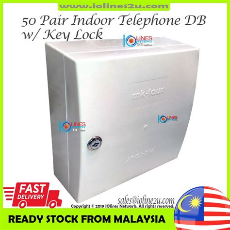 telephone distribution box malaysia|50 Pairs MK.